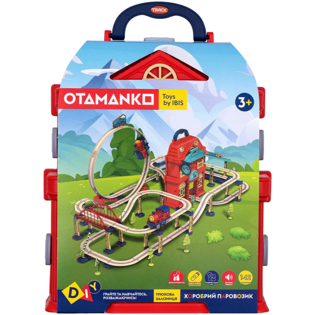 Залізниці та потяги - Ігровий набір Otamanko Хоробрий паровозик 142 деталі (532.02.27)#2