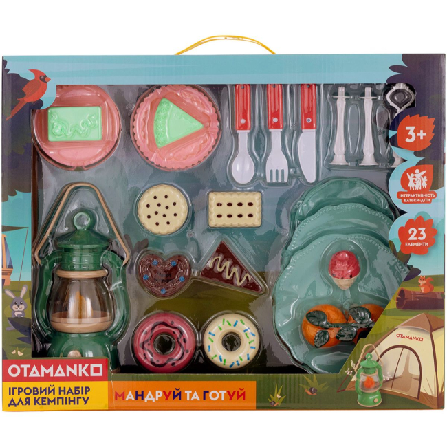 Детские кухни и бытовая техника - Игровой набор для кемпинга Otamanko Путешествуй и готовь (532.02.58)#2