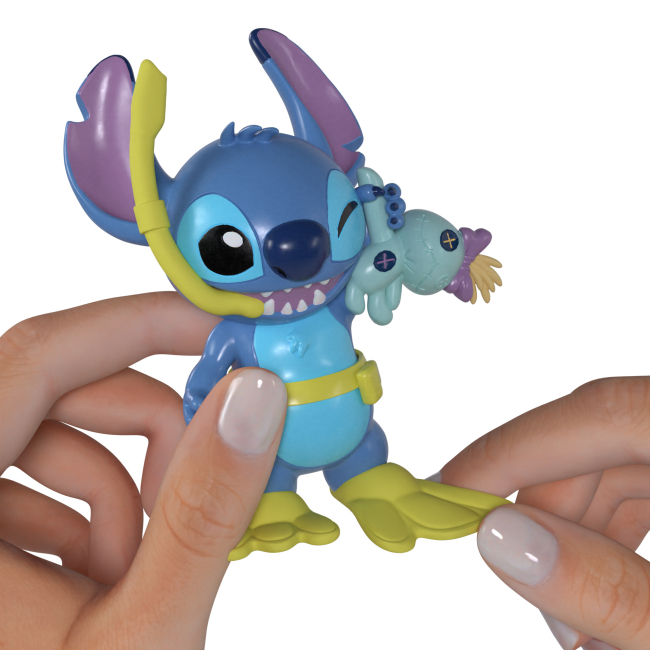 Антистрес іграшки - Фіджет-іграшка Stitch Дісней Стіч з набором для дайвінгу (EO-004377/5)#9