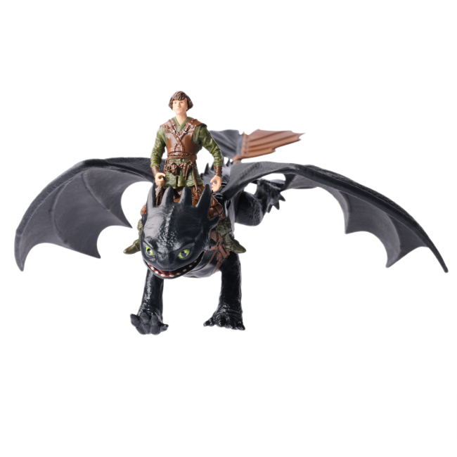Фигурки персонажей - Набор фигурок Dragons Как приручить дракона Беззубик и Иккинг (SM66663/6074007)#2