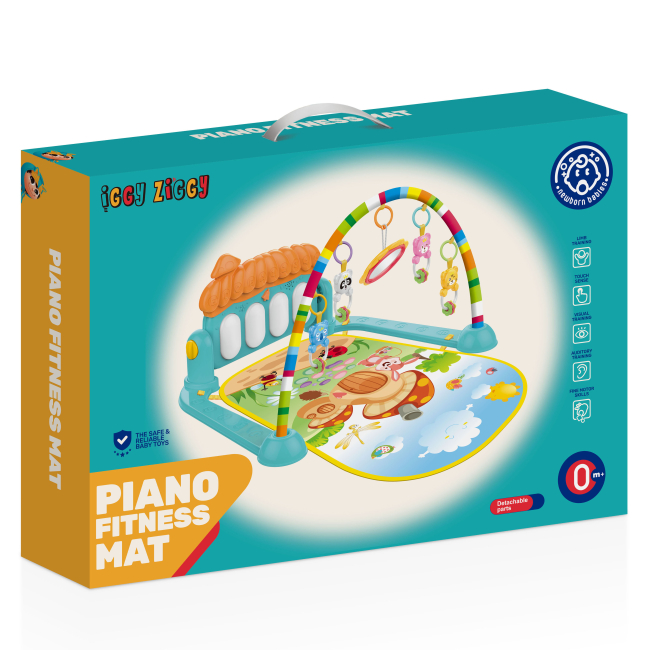 Розвивальні килимки - Розвивальний килимок Iggy Ziggy Піаніно з брязкальцями (3858894671106)#2