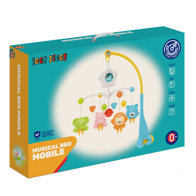 Подвески, мобили - Мобиль Iggy Ziggy Музыкальный на кроватку (3858894675579)#2