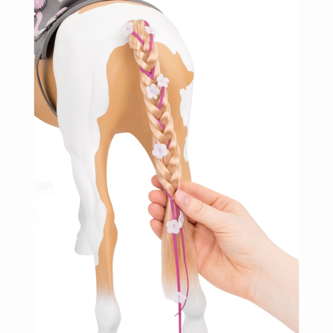 Транспорт і улюбленці - Ігровий набір Our Generation Кінь із довгою гривою 50 см (BD38030Z)#5