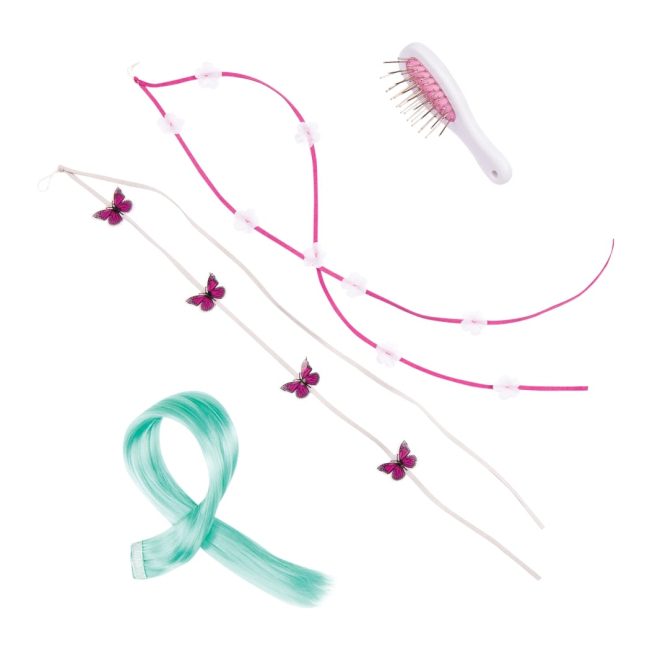 Транспорт і улюбленці - Ігровий набір Our Generation Кінь із довгою гривою 50 см (BD38030Z)#6