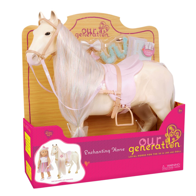 Транспорт и питомцы - Игровой набор Our Generation Волшебная лошадь 50 см (BD38176Z)#7