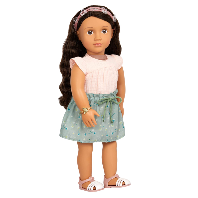 Одежда и аксессуары - Набор одежды для куклы Our Generation с юбкой для прогулки (BD30496Z)#4