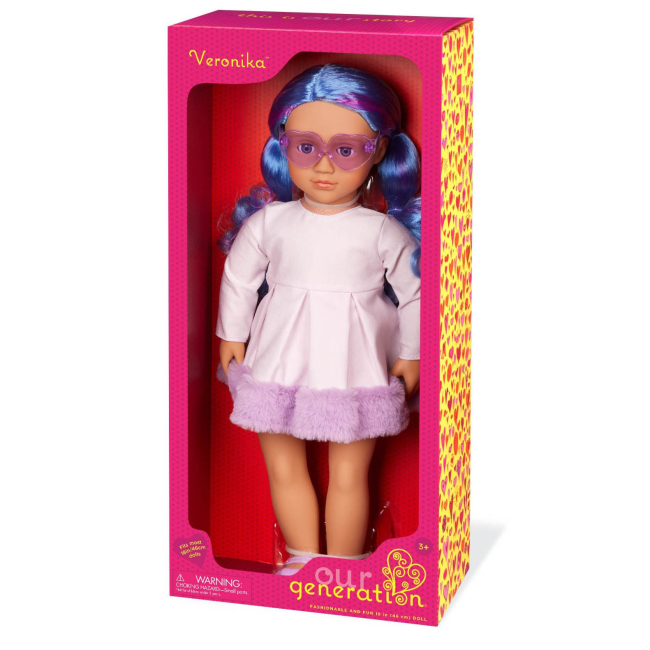Ляльки - Лялька Our Generation Вероніка з різнокольоровим волоссям 46 см (BD31427Z)#6