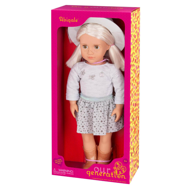 Ляльки - Лялька Our Generation Ебігейл у плісированій спідниці та шапці 46 см (BD31533Z)#6