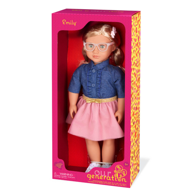 Куклы - Кукла Our Generation Эмили в джинсовой рубашке 46 см (BD31475Z)#5