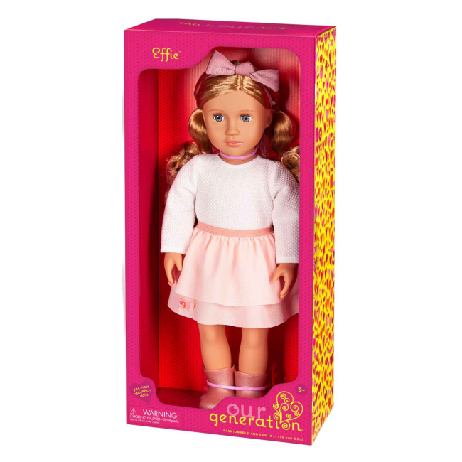 Ляльки - Лялька Our Generation Еффі в рожевій спідниці з воланами 46 см (BD31521Z)#5