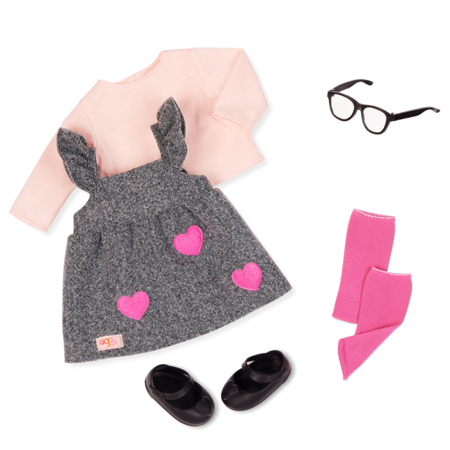 Куклы - Кукла Our Generation Кукла Келли в школьном платье 46 см (BD31582Z)#4