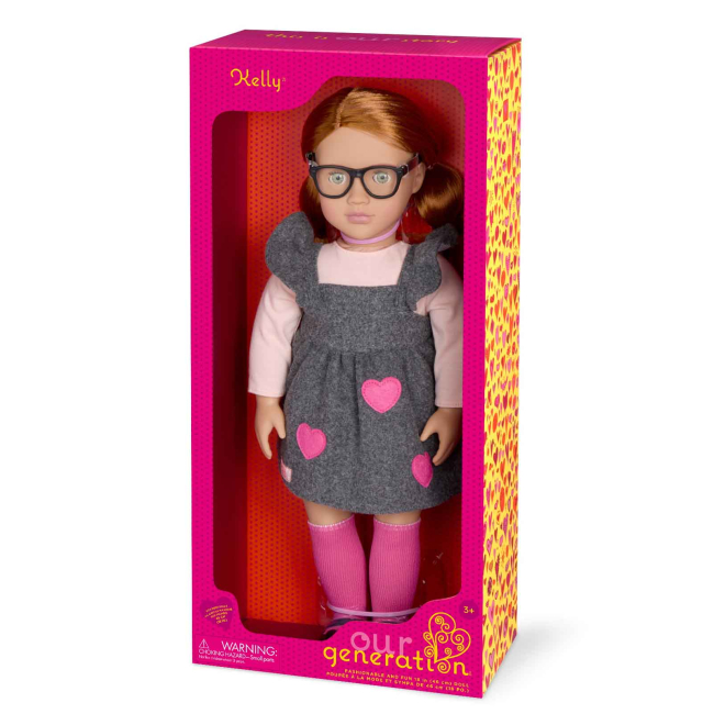 Куклы - Кукла Our Generation Кукла Келли в школьном платье 46 см (BD31582Z)#5