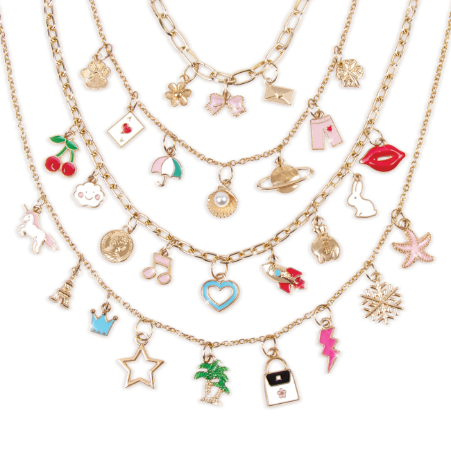 Набори для творчості - Набір для створення шарм-намиста Make it Real Чарівність (MR1719)#3