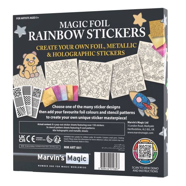 Набори для творчості - Великий набір Marvin's Magic Створення 3D наліпок (MMART001)#2