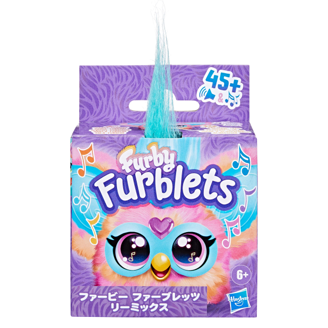Персонажі мультфільмів - Інтерактивна іграшка Furby Furblets Ree-Mix (F9703/G1401)#2