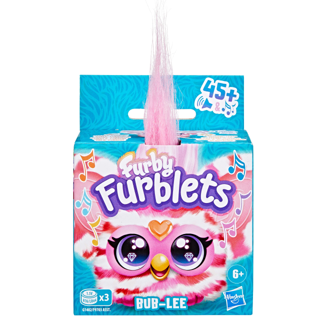 Персонажи мультфильмов - Интерактивная игрушка Furby Furblets Bub-Lee (F9703/G1402)#2