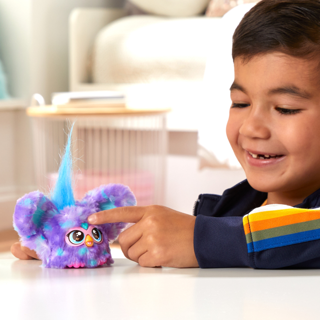 Персонажи мультфильмов - Интерактивная игрушка Furby Furblets Groo-Vee (F9703/G1400)#3