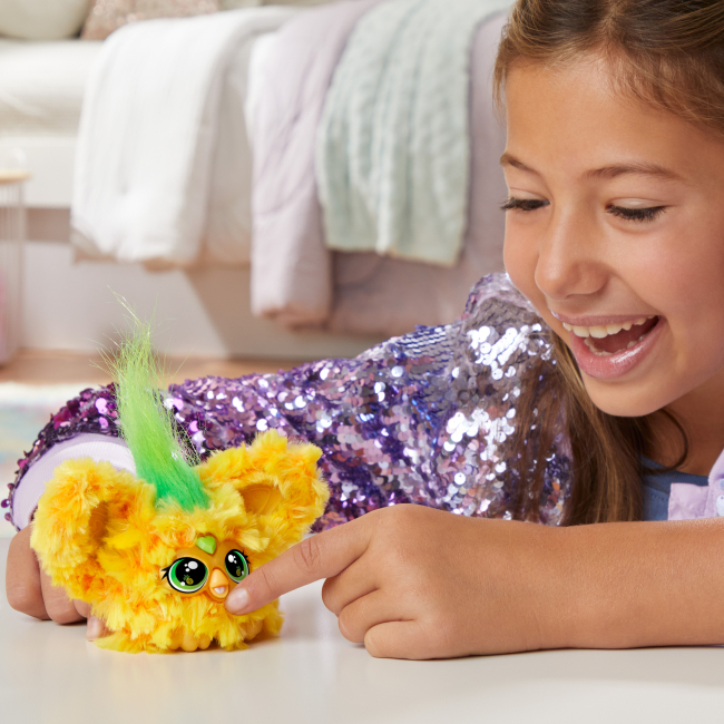 Персонажи мультфильмов - Интерактивная игрушка Furby Furblets Hoo-Lah (F9703/G1612)#3