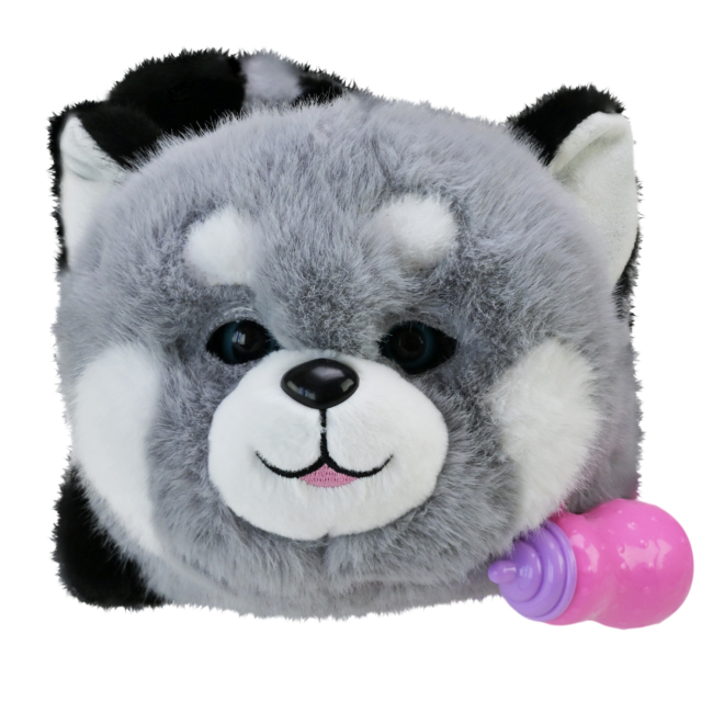 Мягкие животные - Интерактивная игрушка Кращий друг Панда серая (BF2507/1)#2