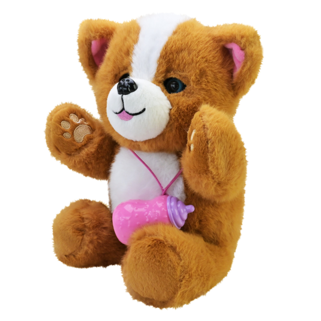М'які тварини - Інтерактивна іграшка Кращий друг Собачка коричнево-біла (BF2511/2)#2