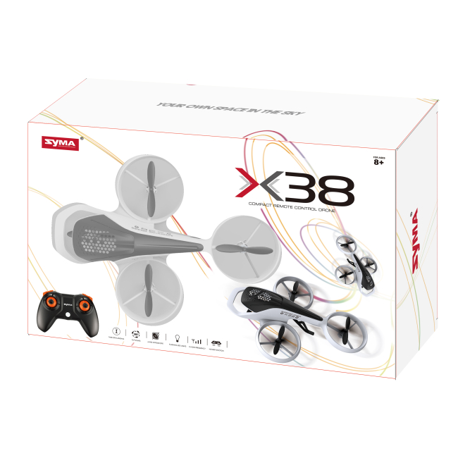 Радіокеровані моделі - Іграшковий квадрокоптер Syma X38 (X38)#7