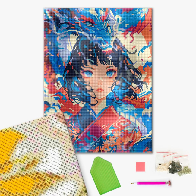 Товары для рисования - Алмазная мозаика Brushme Миссия самурая (DRBS53819)#2