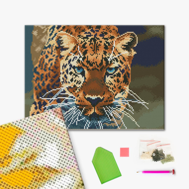 Товары для рисования - Алмазная мозаика Brushme Дикий зверь (RDBS7012)#2