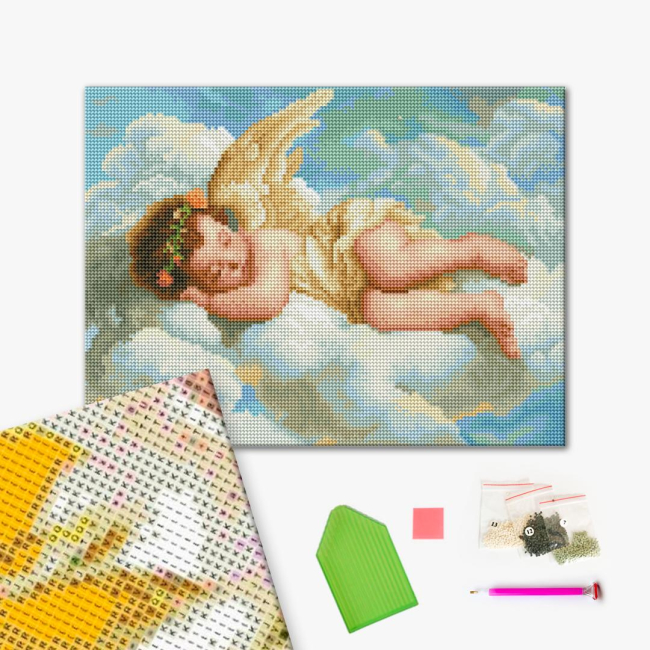 Товары для рисования - Алмазная мозаика Brushme Небесный сон (RDBS7034)#2