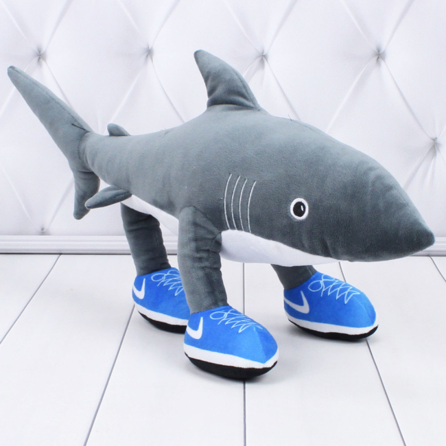 Мягкие животные - Мягкая игрушка Копиця Акула Тралалело 50 см (00515-1)#2