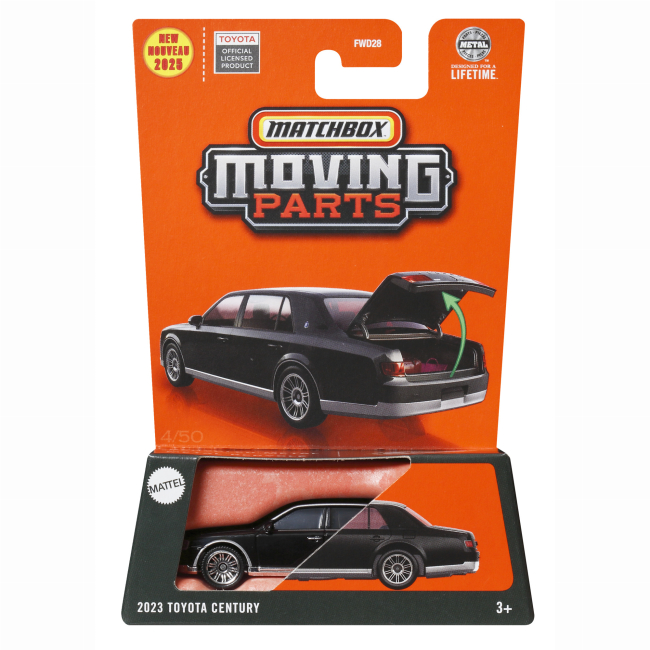 Автомоделі - Автомодель Matchbox Moving parts 2023 Toyota Century (FWD28/JBW57)#3
