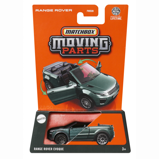 Автомодели - Автомодель Matchbox Moving parts Range rover Evoque (FWD28/JBW87)#3