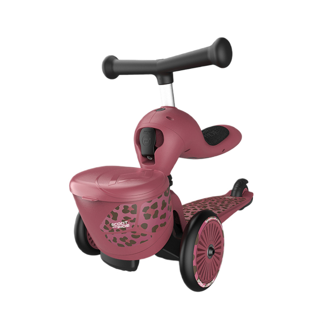 Самокаты - Самокат Scoot and Ride Highwaykick-1 Lifestyle вишневый (SR-210621-WILDCAT)#3