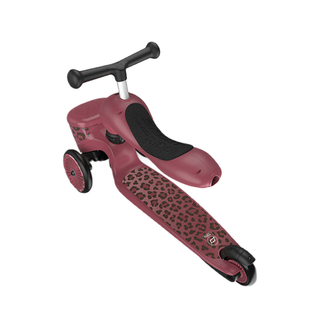 Самокаты - Самокат Scoot and Ride Highwaykick-1 Lifestyle вишневый (SR-210621-WILDCAT)#7