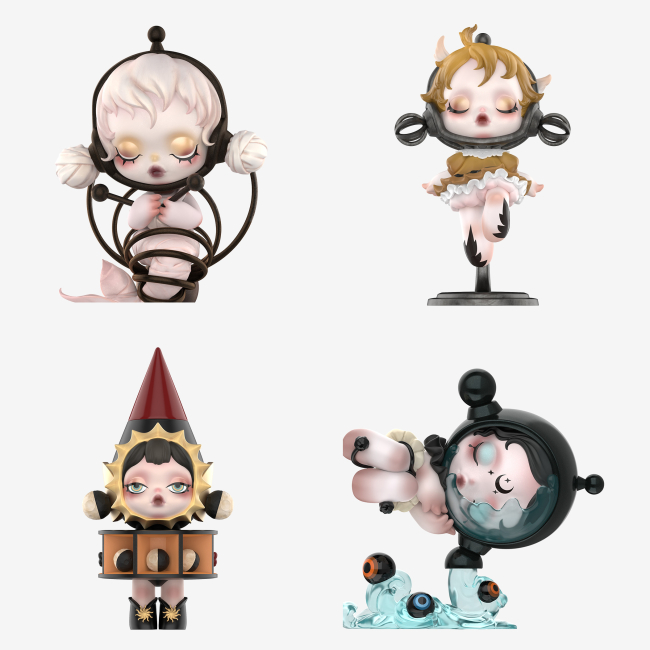 Фігурки персонажів - Колекційна фігурка-сюрприз Pop Mart Image of Reality Skullpanda (SPIR-01)#3