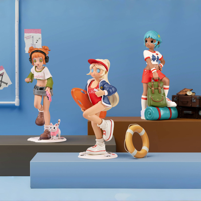 Фигурки персонажей - Коллекционная фигурка-сюрприз Pop Mart Rush Hour Peach Riot (PRRH-01)#3