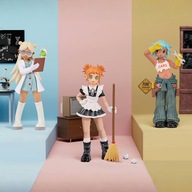 Фигурки персонажей - Коллекционная фигурка-сюрприз Pop Mart Rush Hour Peach Riot (PRRH-01)#5