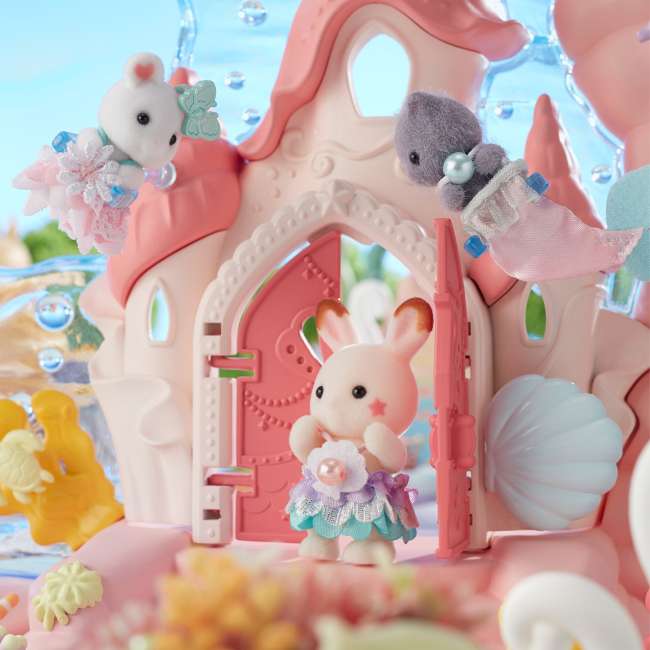 Фигурки животных - Игровой набор Sylvanian Families Замок для русалок (5715)#5