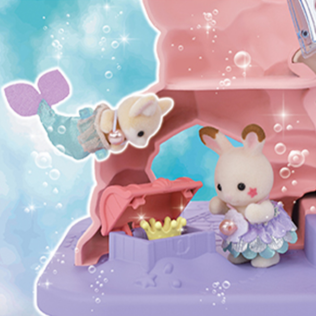 Фигурки животных - Игровой набор Sylvanian Families Замок для русалок (5715)#6