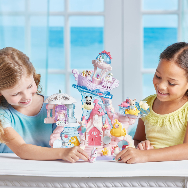 Фигурки животных - Игровой набор Sylvanian Families Замок для русалок (5715)#9