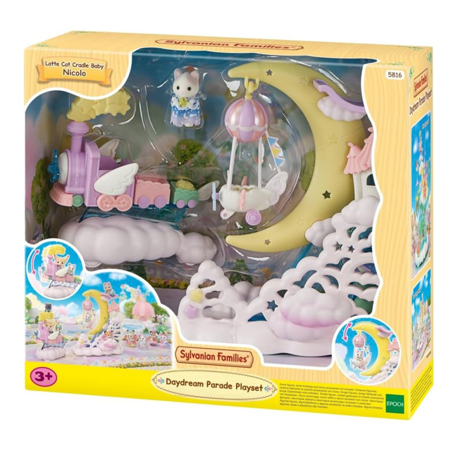 Фигурки животных - Игровой набор Sylvanian Families Карусель с луной (5816)#2