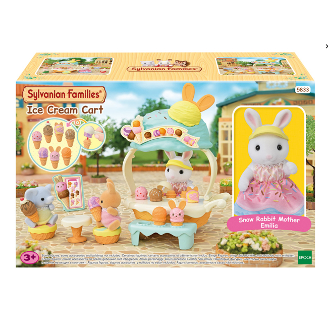 Фигурки животных - Игровой набор Sylvanian Families Магазинчик с мороженым (5833)#2