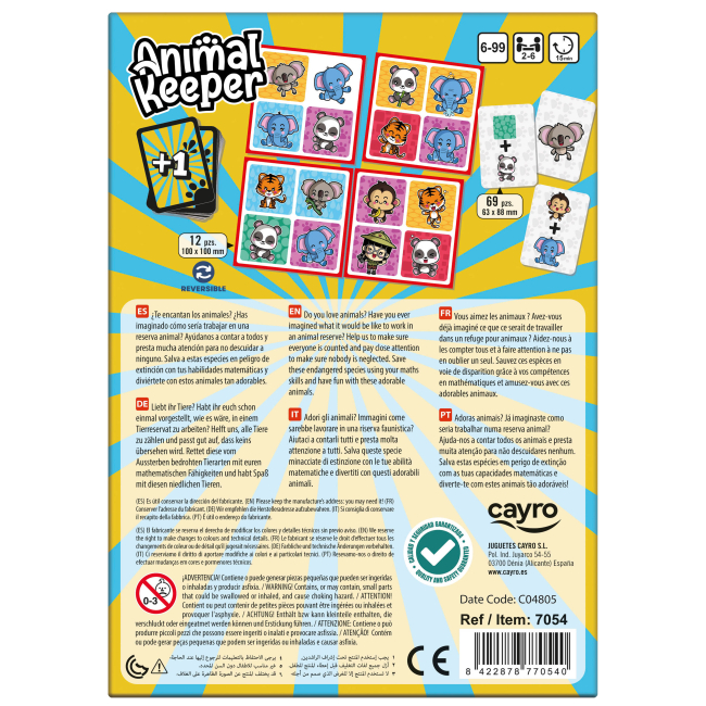 Настільні ігри - Настільна гра Cayro Захисник тварин (7054)#3