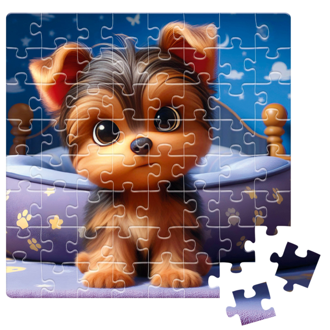 Пазли - Пазл De.tail Допитливе цуценя 64 деталі (DT1234-09)#2