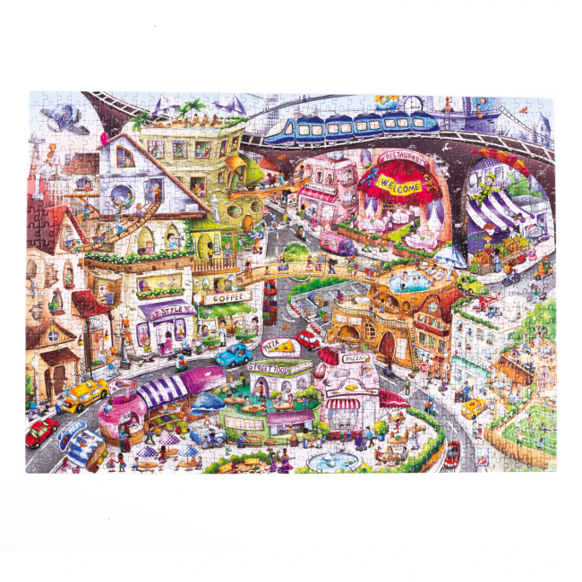 Пазлы - Пазл De.tail Город 1000 деталей (DT1000-13)#2