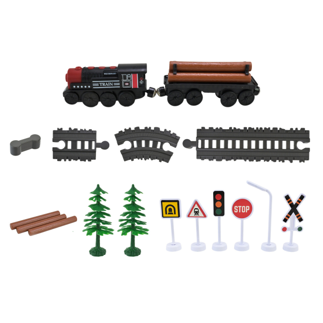Железные дороги и поезда - Игровой набор Країна Іграшок Train Железная дорога (AU6888)#2