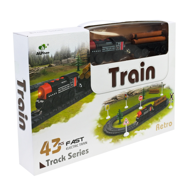 Железные дороги и поезда - Игровой набор Країна Іграшок Train Железная дорога (AU6888)#3