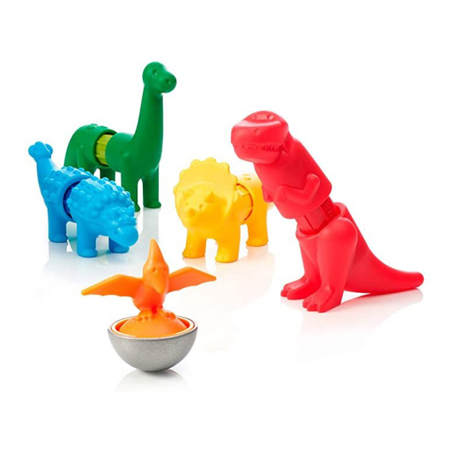 Магнитные конструкторы - Магнитный конструктор Smart Max Мои первые динозавры (SMX 223)#2