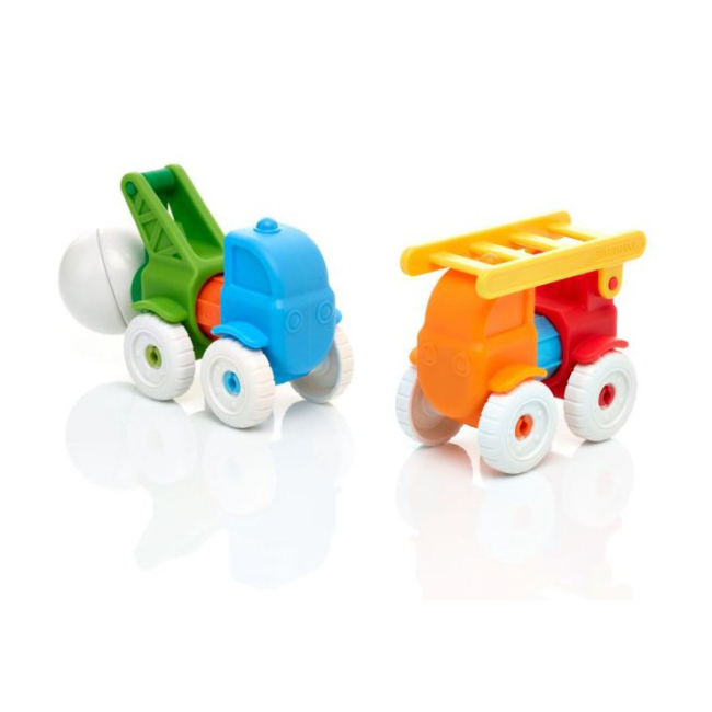 Магнитные конструкторы - Магнитный конструктор Smart Max Мои первые машинки (SMX 226)#3