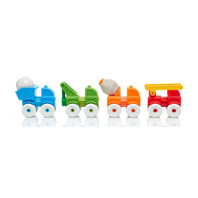 Магнитные конструкторы - Магнитный конструктор Smart Max Мои первые машинки (SMX 226)#5