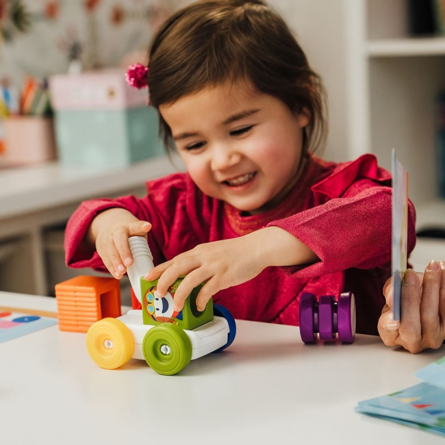 Магнитные конструкторы - Магнитный конструктор Smart Max Мои первые едущие модели (SMX 237)#3